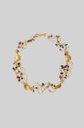 La Joie Garnet, Tourmaline &amp; Rose Quartz Big Necklace