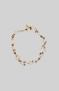 La Joie Garnet, Tourmaline &amp; Rose Quartz Thin Necklace