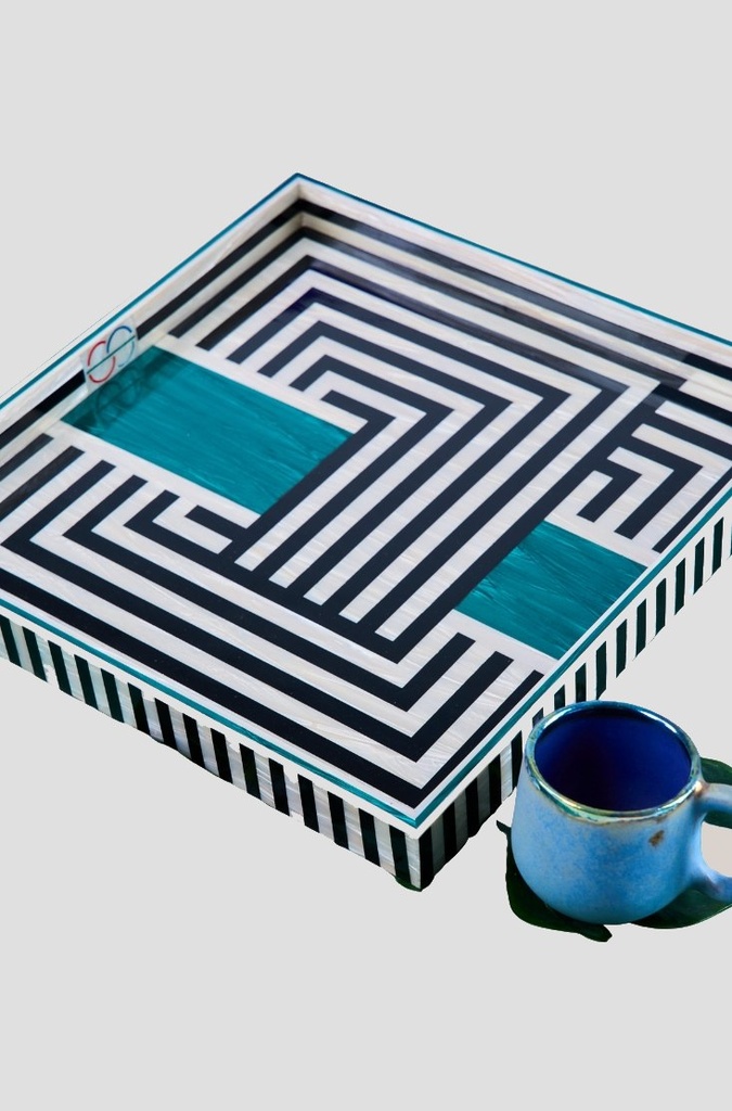 Maze Square Tray