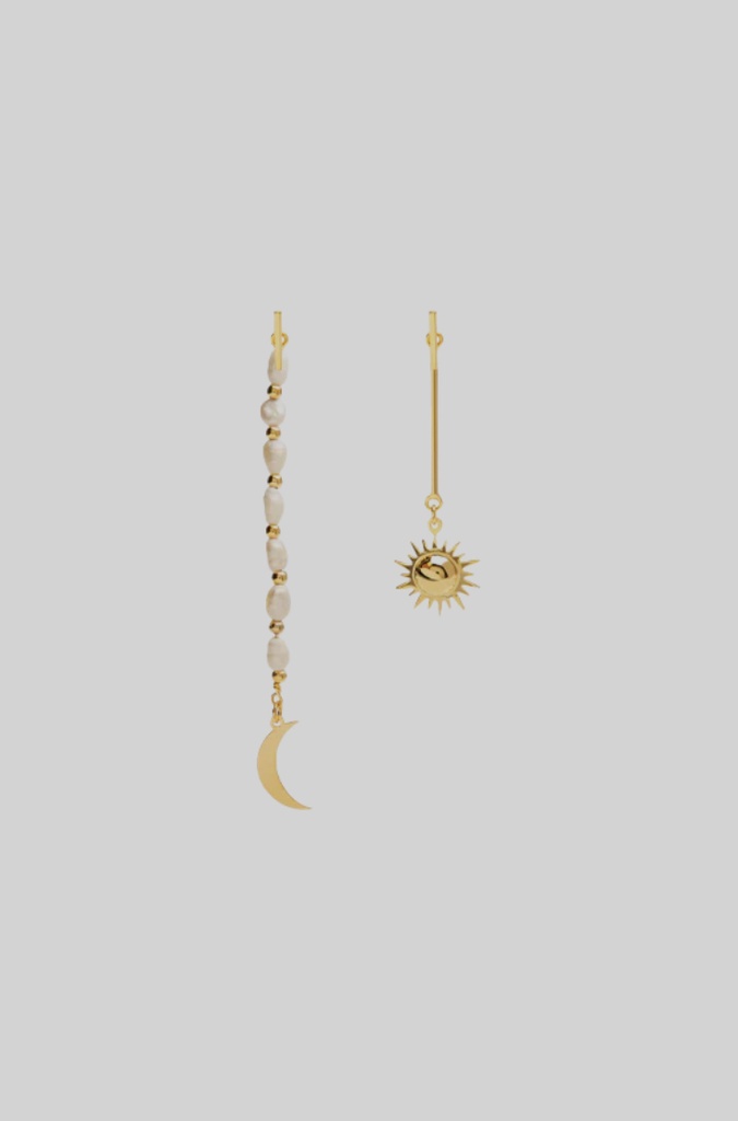 Pearl Peggy Gold Vermeil Earrings