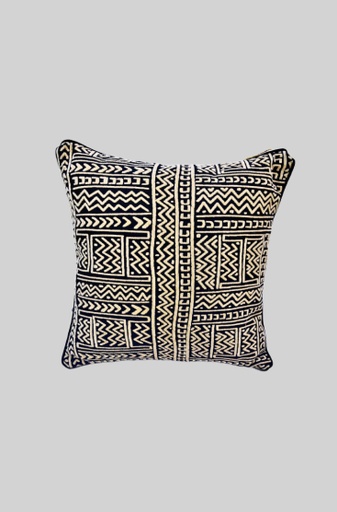 African Print Jacquard Cushion