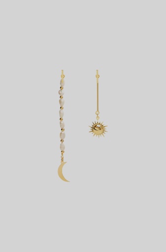 Pearl Peggy Gold Vermeil Earrings