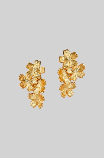 [SZE219] Flowers Stud Earrings